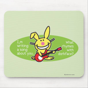 Mousepad Eu sou escrevendo uma canção