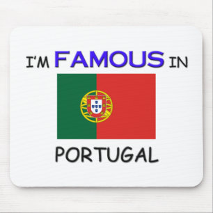 Mousepad Eu sou famoso em PORTUGAL