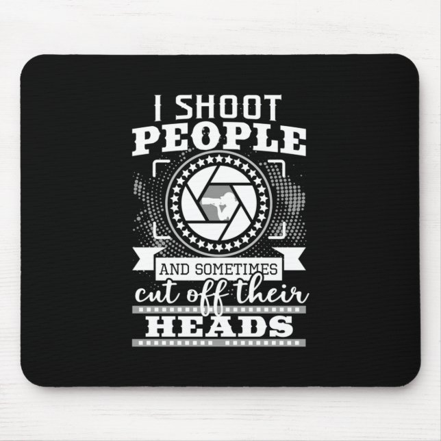 Mousepad Eu Sou Fotógrafo (Frente)