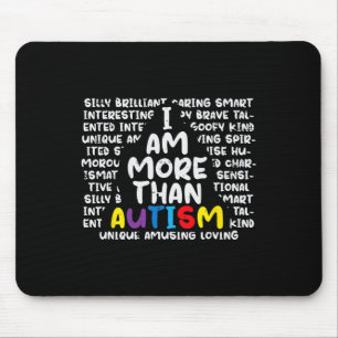 Mousepad Eu Sou Mais Do Que Autismo E Sensibilizar Homens M