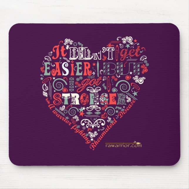 Mousepad Eu sou mais forte (Frente)