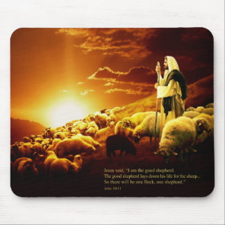 Mousepad "Eu sou o bom pastor. 10:11 de John