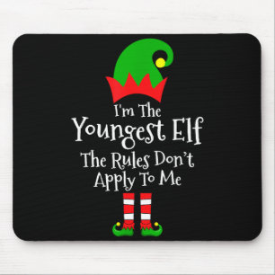 Mousepad Eu Sou O Elfo Mais Jovem As Regras Não Se Aplicam