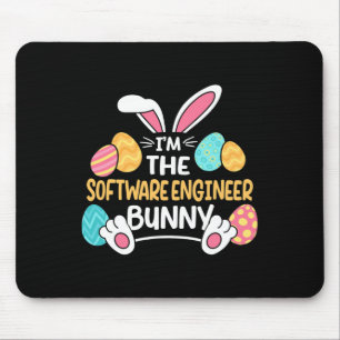 Mousepad Eu sou o Engenheiro de Software Bunny Desenvolvedo