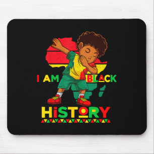 Mousepad Eu Sou O Mês Da História Negra Afro-Americano Para