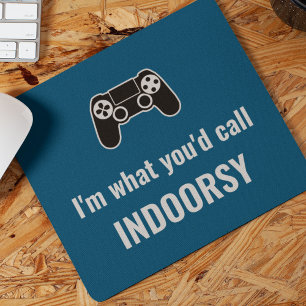 Mousepad Eu sou o que você chamaria de jogador personalizáv