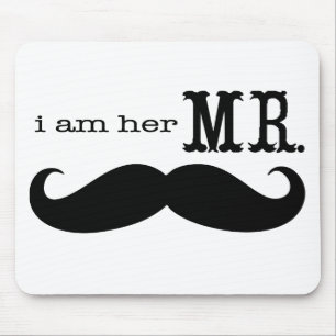 Mousepad Eu sou o Sr. Mustache.
