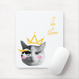 Mousepad Eu Sou Rainha – Engraçado Elegante