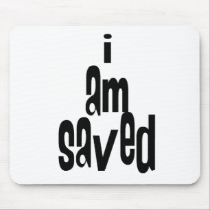 Mousepad Eu sou Saved Christian