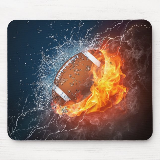 Mousepad Eu sou TODA SOBRE O FUTEBOL (Frente)