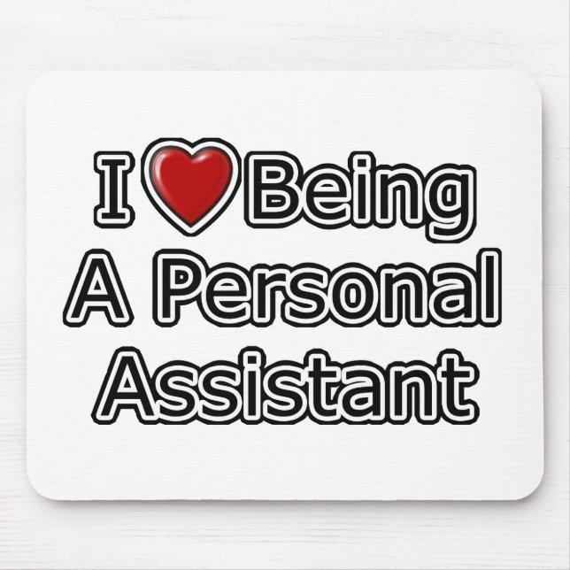 Mousepad Eu sou um assistente pessoal (Frente)