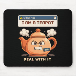 Mousepad Eu sou um bule de chá