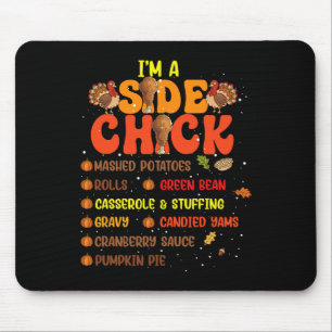 Mousepad Eu Sou Um Pintinho Lado Dia De Ação De Graças Engr