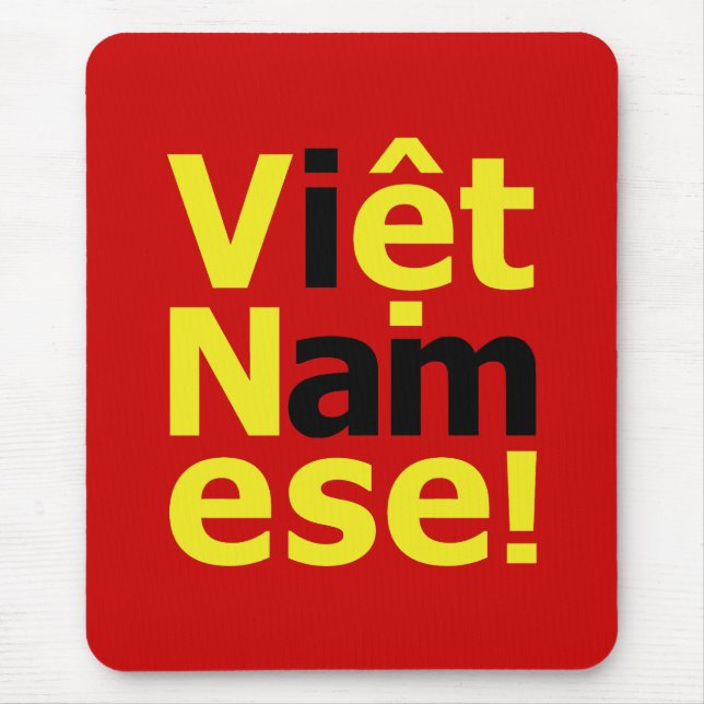 Mousepad eu sou Viet Namese! (Frente)