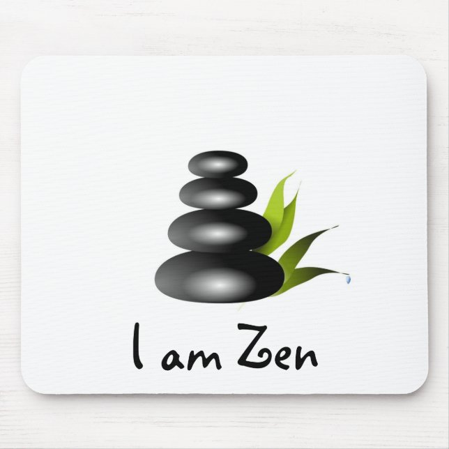 Mousepad Eu sou zen (Frente)