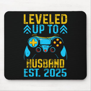 Mousepad Eu Subi De Nível Para Marido Est 2025 Recém-Casado