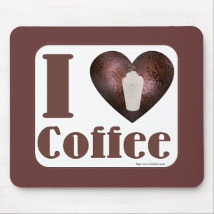 Mousepad Eu Também Adoro Café