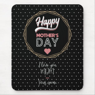 Mousepad Eu te amo mãe