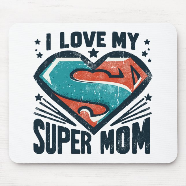 Mousepad Eu Te Amo Mãe (Frente)