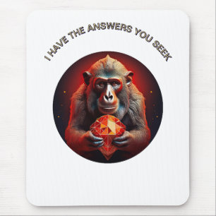 Mousepad Eu tenho as respostas que você procura