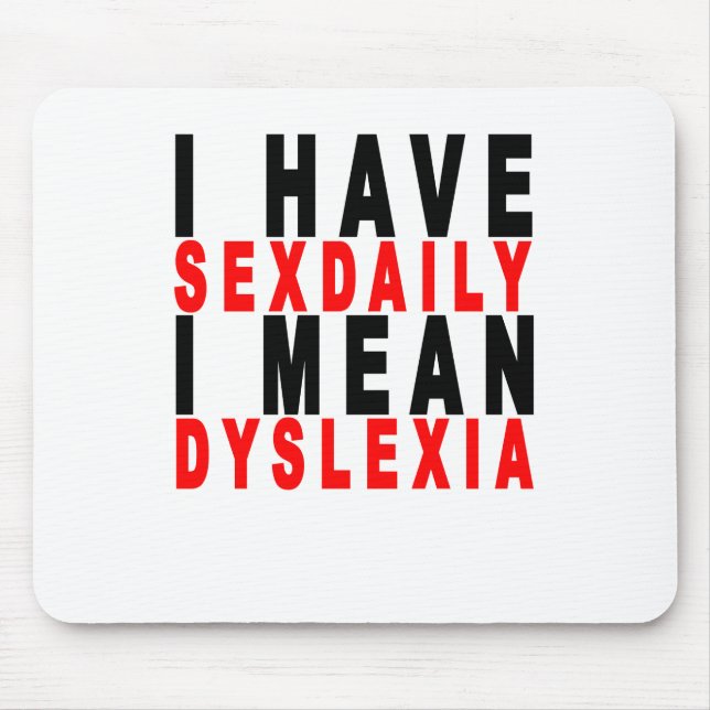 Mousepad eu tenho-me sexdaily significo as camisetas K.png (Frente)