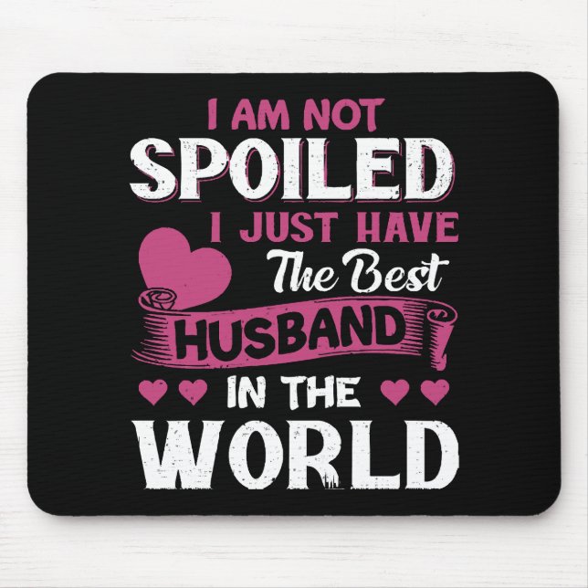 Mousepad Eu Tenho O Melhor Marido Do Mundo (Frente)