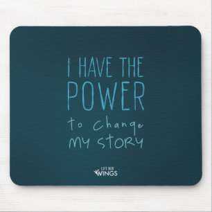 Mousepad Eu Tenho o Poder de Mudar Minha História — Mousepa