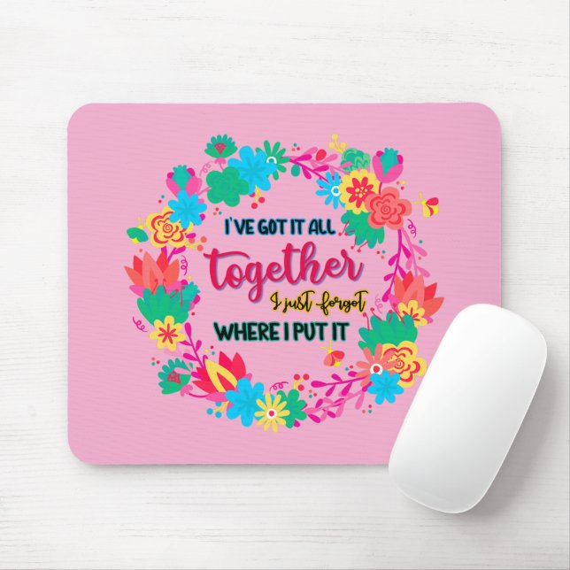 Mousepad Eu tenho tudo junto Eu acabei de esquecer onde col (Com mouse)