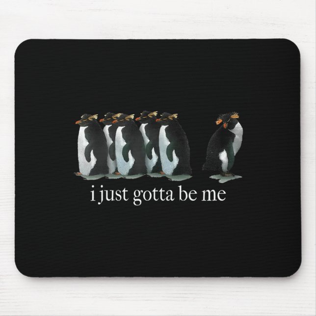 Mousepad Eu Tenho um Pinguim (Frente)