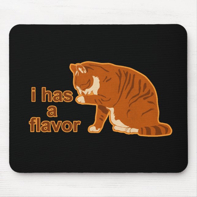 Mousepad Eu tenho um sabor, CAT de LOL (Frente)