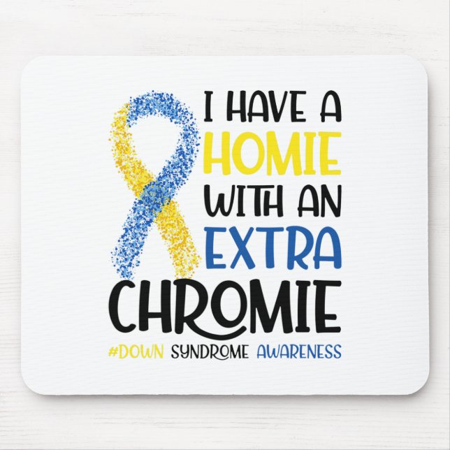 Mousepad Eu Tenho Uma Casa Com Uma Síndrome De Chromie Abai (Frente)