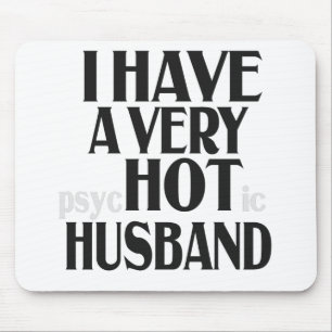 Mousepad Eu tenho uma esposa casada muito sofisticada de ma