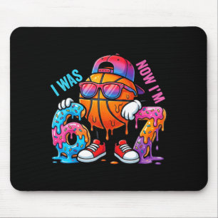 Mousepad Eu tinha 6 anos Agora eu tenho 7 Aniversário Basqu