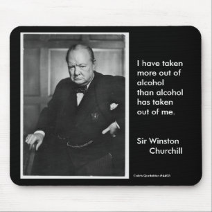 Mousepad Eu tomei mais fora do álcool…