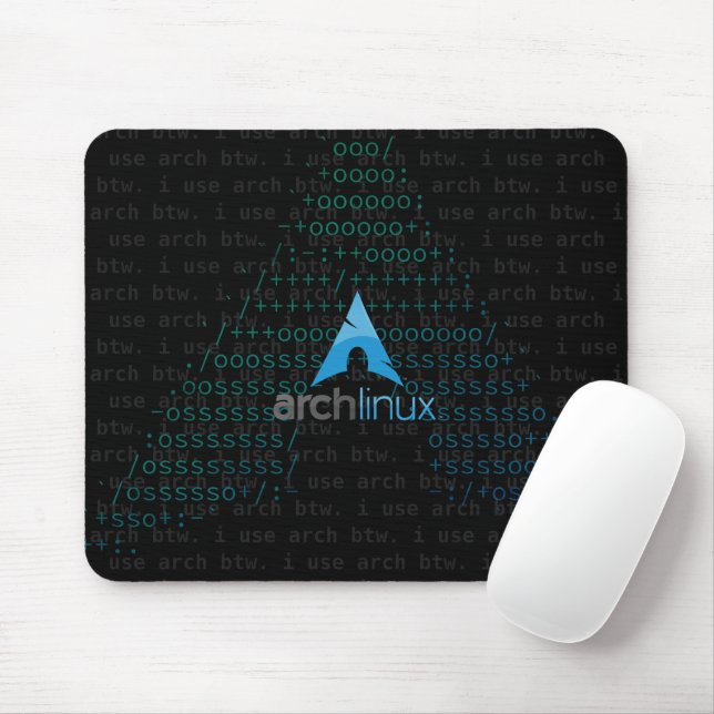 Mousepad eu uso o BTW do arco (Com mouse)