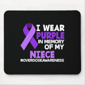 Mousepad Eu Uso Roxo Em Memória Da Sobredosagem Da Minha So