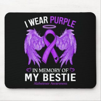 Mousepad Eu Uso Roxo Em Memória do Melhor Amigo Heimerheime