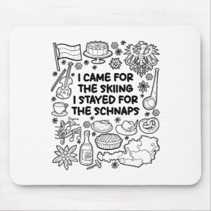 Mousepad Eu Vim Para O Esqui