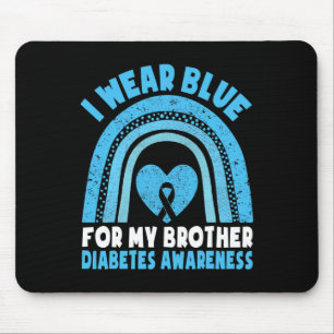 Mousepad Eu Visto Azul Para Minha Consciência Irmão