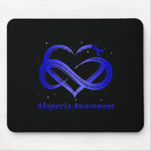 Mousepad Eu Visto Azul Para O Guerreiro Da Consciência Da A