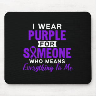 Mousepad Eu Visto Epilepsia Púrpura Epilepsia Epilepsia Epi