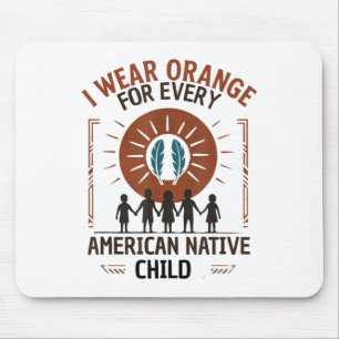 Mousepad Eu Visto Laranja Para Cada Appa Nativa Americana