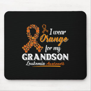 Mousepad Eu Visto Laranja Para Meu Avô Leucemia Sensibiliza