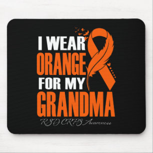 Mousepad Eu Visto Laranja Para Minha Avó RSD SPS Sensibiliz