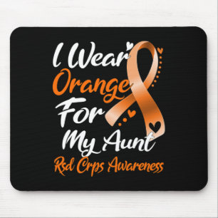 Mousepad Eu Visto Laranja Para Minha Tia Rsd Crps Conscient
