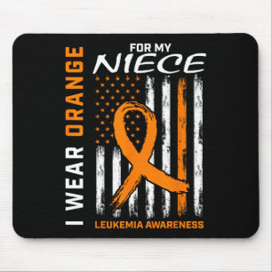 Mousepad Eu Visto Laranja Para O Meu Conhecimento De Leucem