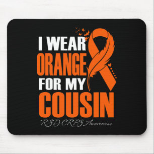 Mousepad Eu Visto Laranja Para O Meu Primo Rsd Crps Sensibi