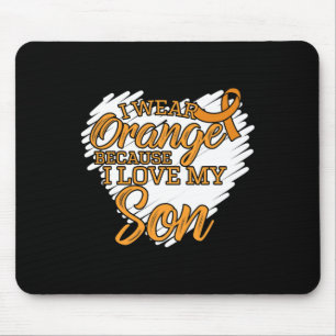 Mousepad Eu Visto Laranja Porque Eu Amo Meu Filho Por Leuce