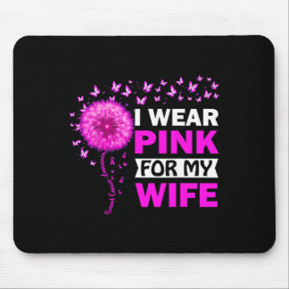 Mousepad Eu Visto Rosa Para A Consciência Do Cancer Da Minh