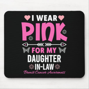 Mousepad Eu Visto Rosa Para A Minha Filha De Cancer De Mama